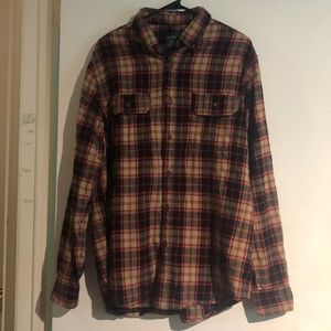 Flannel men’s top